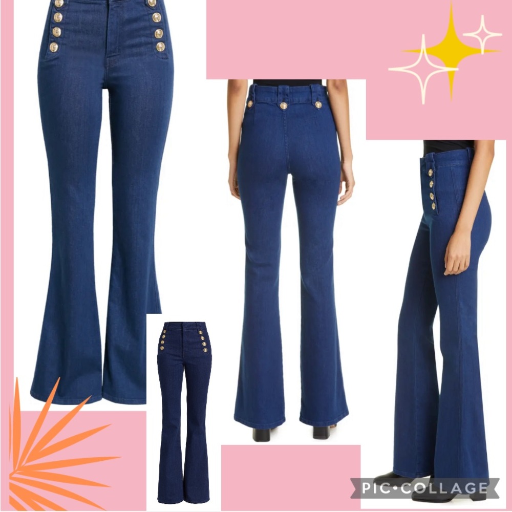 COPY - Derek Lam 10 Crosby Robertson flare jeans